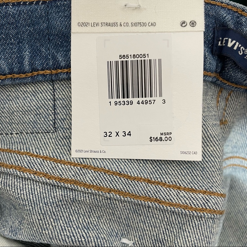 LEVI'S Made & Crafted 502 Selvedge Denim Taper Jeans -Tencel X Refibra- - Picture 14 of 16